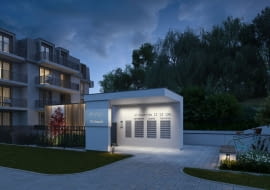 Osiedle Vialo w Gdańsku. Proj. Roark Studi