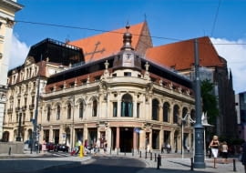 Neobarokowy hotel Monopol we Wrocławiu