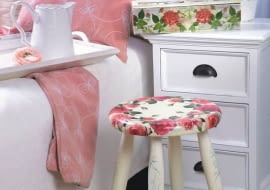 Decoupage na drewnie