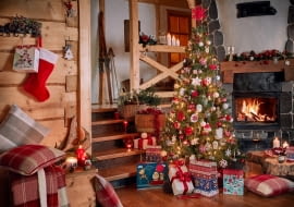 Dekoracje świąteczne ze sklepów Tesco