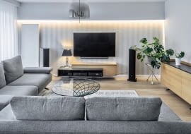 55-metrowe mieszkanie w stylu minimalistycznym