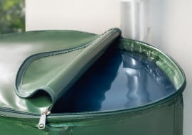 Składany zbiornik na deszczówkę