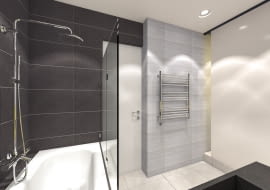 Montaż kabiny nawannowej