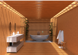 Lamele do łazienki - nowoczesny sposób na efektowne wykończenie strefy mokrej