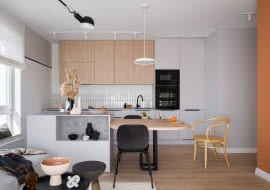 Małe mieszkanie pełne ciekawych rozwiązań