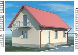 Jeśli zaznaczone na rysunku miejsca nie zostaną właściwie ocieplone, ciepło z wnętrza domu będzie mogło przez nie szybko i łatwo uciekać na zewnątrz