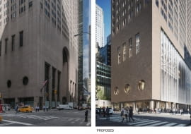 Plan przebudowy 550 Madison Avenue, proj. Snohetta