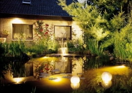 instalacja elektryczna w ogrodzie, elektryka w ogrodzie, elektryka wokół domu