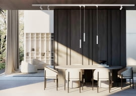 Stół w dobrym świetle