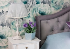 Sypialnia w stylu prowansalskim