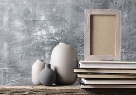 Tynki dekoracyjne na ścianie