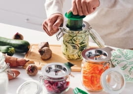 Produkty IKEA do robienia i przechowywania przetworów