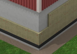 Płyta izolacyjna do fundamentów PAROC GRS 20