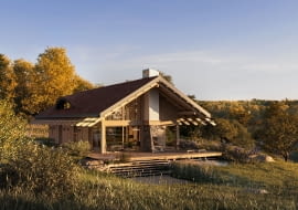 Wysoka Wieś na Wzgórzach Dylewskich. Proj. Boris Kudlička with Partners