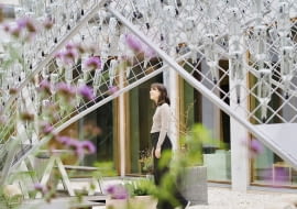 Pawilon Komorebi w Utzon Centre w Aalborgu. Proj. Joanna Maria Leśna, Izabella Banaś i Paola Gonzalez Marquez.