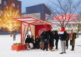 Meble mieskie w Keravie. Proj. Traffic Design