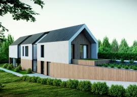 Dom na stoku.  Gdzie architektura  spotyka krajobraz