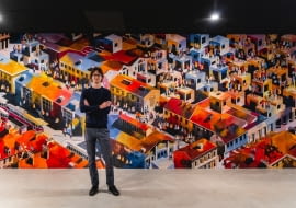 Kolejny mural w Fabryce Norblina / Tytus Brzozowski