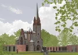 Zwycięska projekt adaptacji opuszczonego kościoła w Pisarzowicach