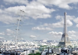 architektura, architektura organiczna, francja, paryż, wieżowiec, wieża eiffla, konkurs, projekt