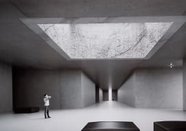 Zwycięski projekt Muzeum Żołnierzy Wyklętych, autorstwa pracowni M.O.C. Architekci z Katowic