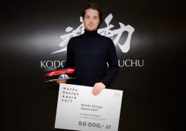 Marcin Rusak, laureat Mazda Design Award