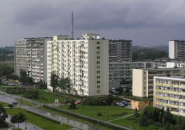 Bloki mieszkalne na os. Na Skarpie w Toruniu