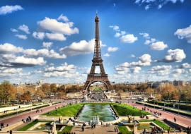 Paryż zabytki - Wieża Eiffla, Francja