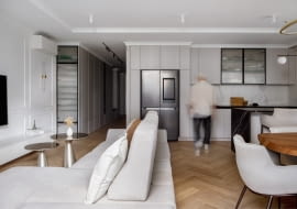 Krakowski apartament w stylu modern classic