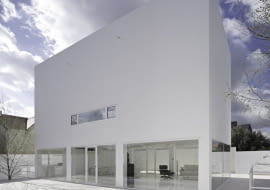 alberto campo baeza, minimalizm, hiszpania, dom jednorodzinny