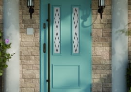 Drzwi z aplikacją przestrzenną