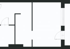 Jednopokojowe, 36,5 m kw., dla 1 osoby