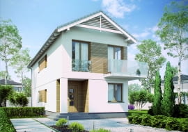 Dom na wąską działkę