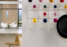 wieszak Hang It All; projekt: Ray i Charles Eames