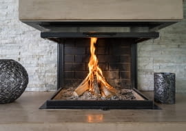 Czystość w obrębie kominka