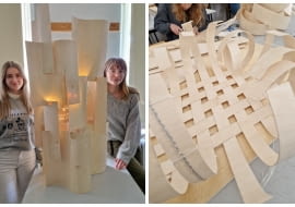 Współpraca Paged i Politechniki Warszawskiej: studenci projektują z najcieńszej sklejki