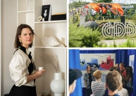 Z lewej: Ula Kasińska; Z prawej: Gdynia Design Days