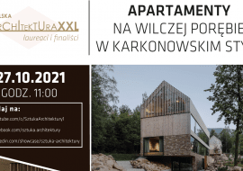 Apartamenty na Wilczej Porębie w karkonoskim stylu – prezentacja online i wywiad