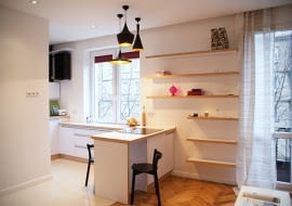 kawalerka, małe mieszkanie, przestronna kawalerka, jak urządzić małe mieszkanie, przytulna kawalerka, jasna kawalerka