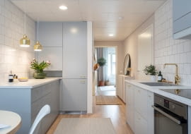 Kuchnie ze skandynawskich mieszkań