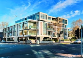 Garden House w Melbourne w Australii to efektowny apartamentowiec zaprojektowany w Woods Bagot.