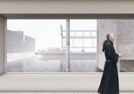 Dyplom Roku SARP: arch. Paweł Lisiak, autor pracy „Laudato si’: klasztor OO. Franciszkanów w Babich Dołach z kościołem pw. NMP Gwiazdy Morza”.
