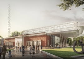 Muzeum Sztuk Pięknych w Bilbao. Proj. Foster + Partners.