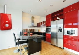 gazowy kocioł kondensacyjny, kuchnia