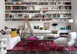 mieszkanie w Paryżu, nowoczesne mieszkanie, przytulne mieszkanie, przytulne wnętrze, stylowe wnętrze