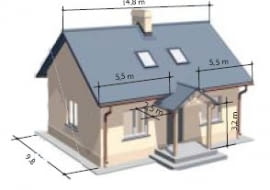 Obliczono na przykładzie tego modelowego domu.