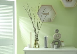 Kolor seledynowy we wnętrzach