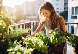 Balkon pełen kwiatów wiosną - zaplanuj go teraz