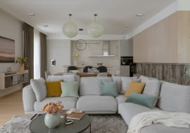 180-metrowy apartament przy Parku Łazienki Królewskie w Warszawie