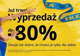 Wyprzedaż w IKEA: do 80 proc. zniżki na ponad 1500 produktów